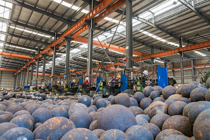 盖州网架配件车间